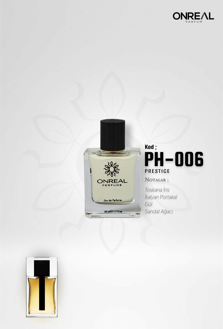 PH-006 ONREAL DR HOMME 50ml Edp